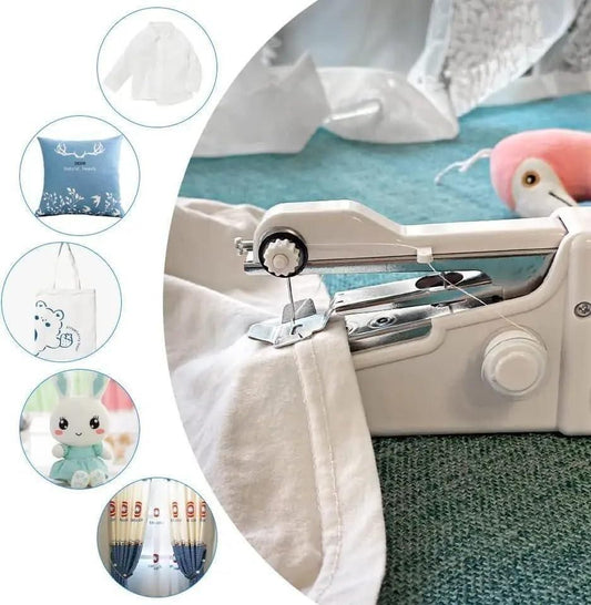 ✨ Portable Handheld Sewing Machine – Silai ab banegi super easy!