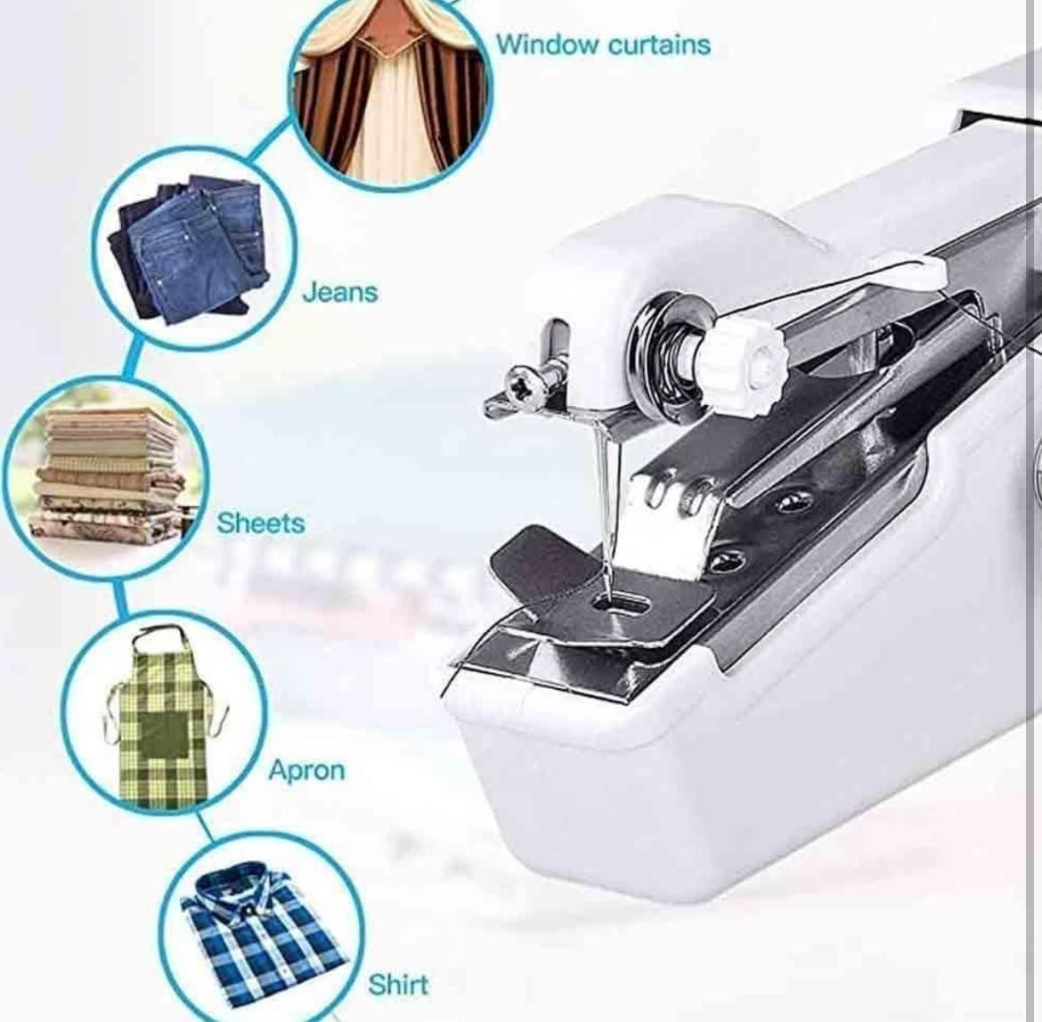 ✨ Portable Handheld Sewing Machine – Silai ab banegi super easy!