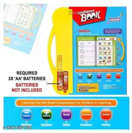 Smart Learning Sound Book for Kids 📚🎶