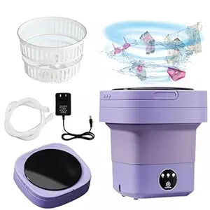 ✨ Portable Mini Folding Washing Machine – Smart, Compact &amp; Travel-Friendly