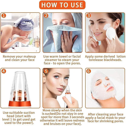 🌟 4 In 1 Multi-Function Blackhead Remover Tool 🌟